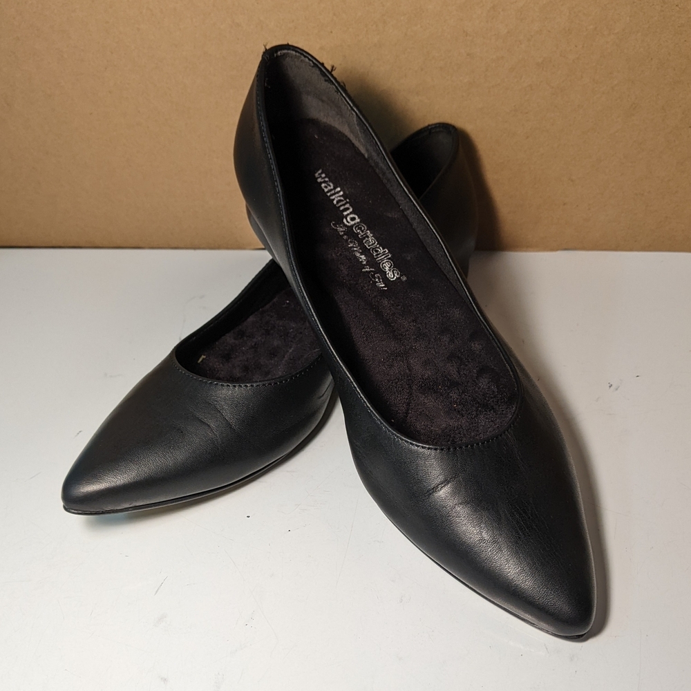 Walking Cradles Black Women's Flats